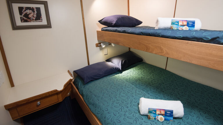 Standard Double or Twin Share Cabin
